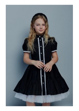 MiliLook шкільна сукня з под'юбніком і на ґудзиках Стефанія Під замовлення